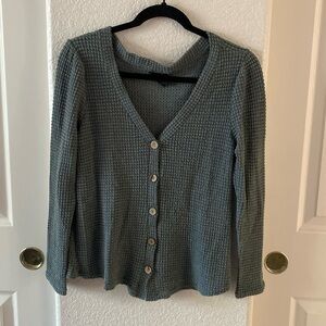 Light teal sweater